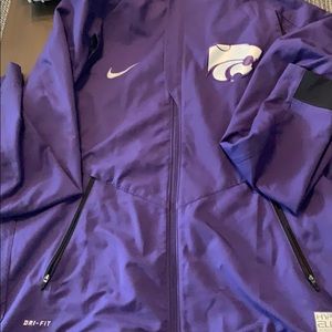 Men’s Medium Kansas State Dry Fit Zip Up